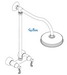 Hansgrohe; 06130; Showerpipes dual lever handle wall mount; Series Retroaktiv