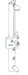 Hansgrohe Axor; 06558; Shower Panel II thermostatic single lever handle wall mount; Series Monsoon