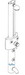 Hansgrohe Axor; 06894; Shower Panel II thermostatic single lever handle wall mount; Series Interaktiv S