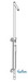 Hansgrohe Axor; 10905; Shower Column dual cube handle wall mount; Series Starck