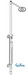 Hansgrohe Axor; 10907; Shower Column dual cube handle wall mount; Series Starck
