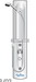 Hansgrohe Axor; 26345; Shower Panel thermostatic single cube handle wall mount; Series Pharo, Comfort