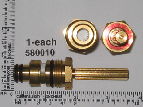 Harden 580010; ; hot 1/2 - 3 1/2 in long 16 pt for widespread lavatory roman tub bidet; in Brass   105  ; Discontinued Product