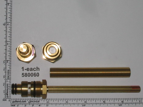 Harden 580060; ; hot 1/2 - 7 in long 16 pt tub shower extension cartridge Cut to length; in Brass   580030; 135