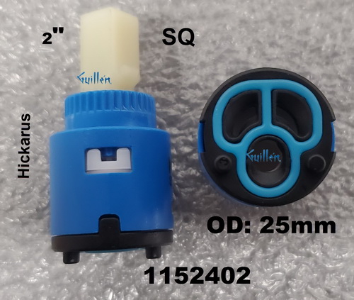 Hickarus 1152402;;__ 2in SQ ; Ceramic Cartridge 25 mm for Faucet Item ended 007-008-013-014-017-018-019-020-021 -022-023-024-025-026-027-028-029-03 0-031-032-033-034-046-048-073-079-0 80-081-082-083-084; in Unfinish