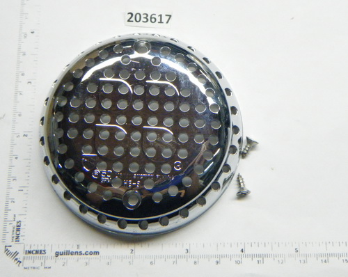 Hydrabath 203617; ; suction cover dome; in Chrome