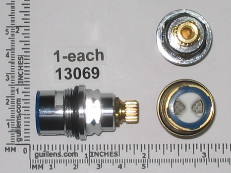 Indiana Brass 13069; ; ceramic disk cartridge cold; in Unfinish