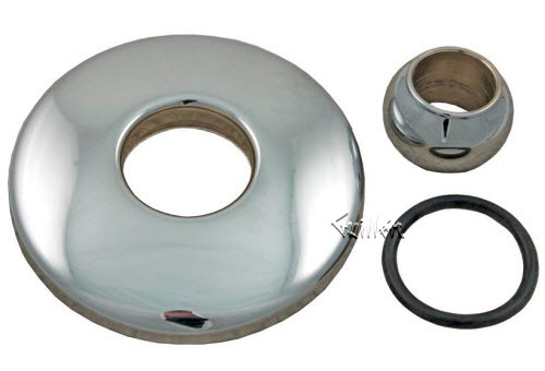 ITT 10-3755M-PC; ; metal jet micro escutcheon screw on; in Chrome; Discontinued Product - Use Hydro Air 10-3700