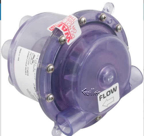 ITT 17-6075JA; ; inlet 1" inch slip x 6 port 1/2" slip cycle valve III 20 max psi; in Unfinish   17-6180; 17-6075