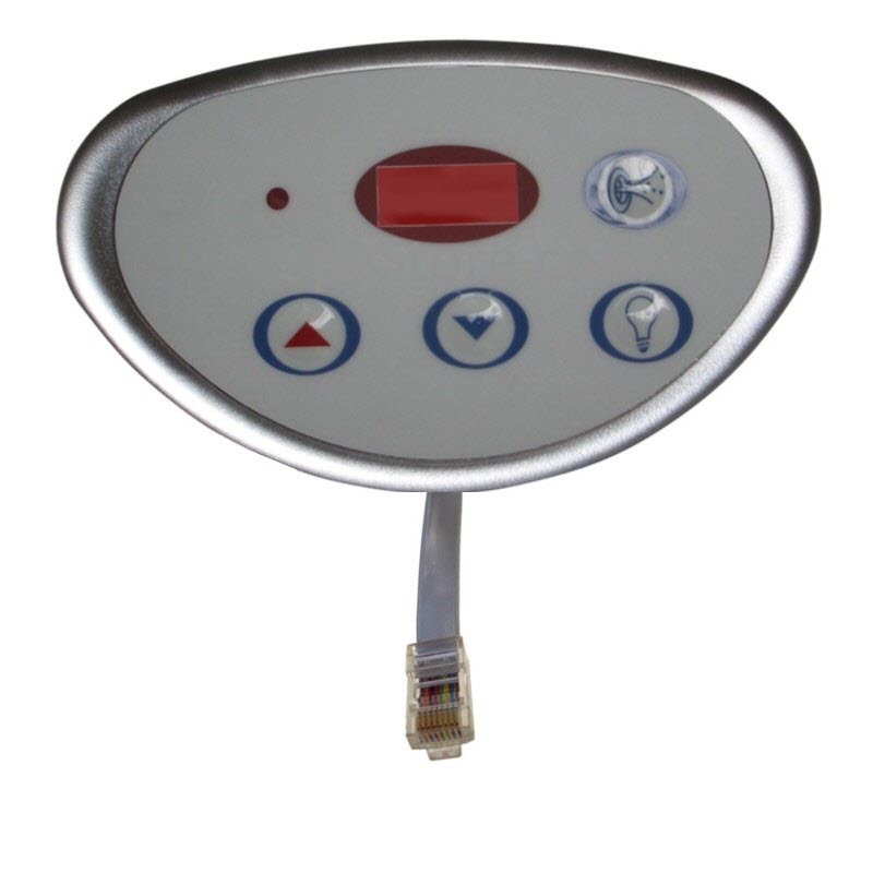 Jacuzzi 6600-641; Del-sol; control panel generic; in Unfinish   6600-635