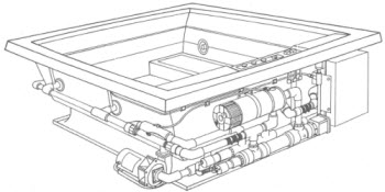 Jacuzzi JWB-108; Avanza (R); 1980 Spa 4 AMH jets .5 / 1.5 hp pump motor 115 / 230 volt technical part breakdown owner manuals Specifications Catalog   2668000; JWB-105