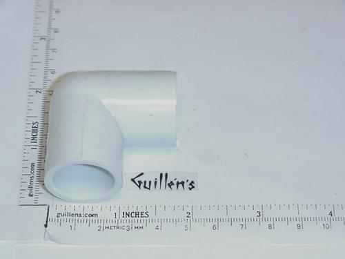 Jacuzzi 0436000;; 1/2" pvc 90 degree elbow; Unfinish