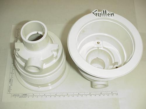 Jacuzzi 1644940; HTA Jet; Body only; in White; Discontinued Product