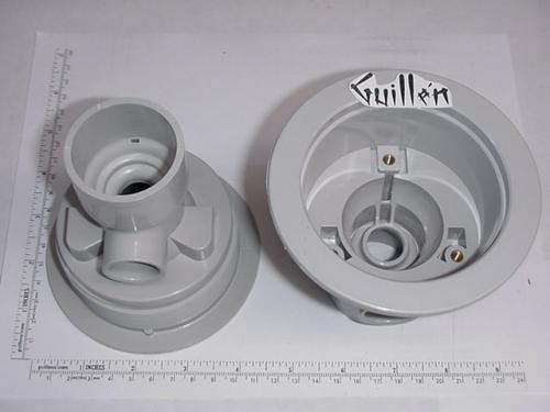 Jacuzzi 1833945; AMH Jet; Body only; in Silver; Discontinued Product