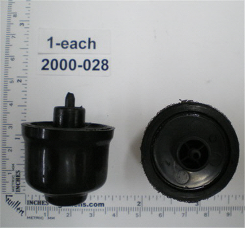 Jacuzzi 2000-028; ; bellows air actuator; in Black