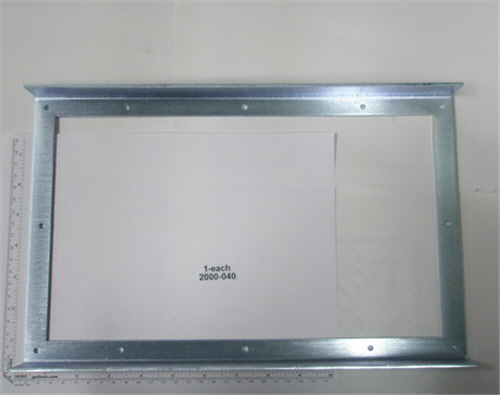 Jacuzzi 2000-040; ; backing plate skimmer; in Unfinish