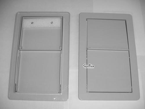 Jacuzzi 2000-045; ; frame assembly front load filter Skimmer; in Silver