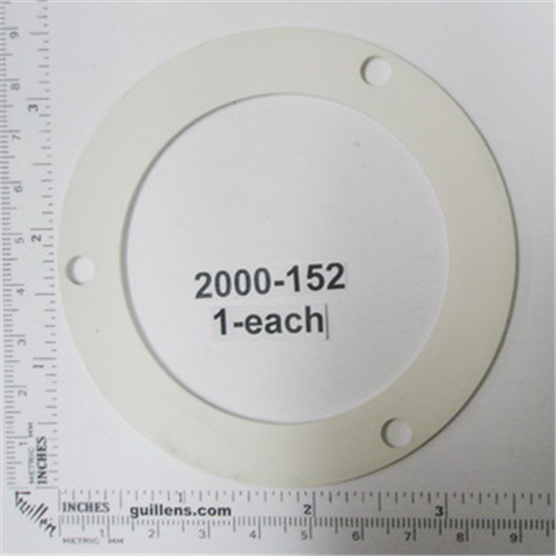 Jacuzzi 2000-152; HTA Jet; gasket clamping ring; in Unfinish