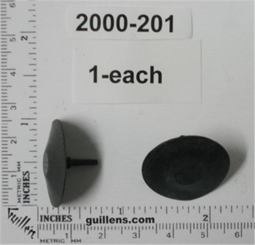 Jacuzzi 2000-201; ; seal valve 1" inch; in Black