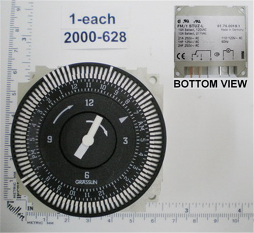 Jacuzzi 2000-628; ; timeclock; in Unfinish