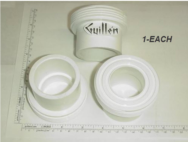 Jacuzzi 2000-678; ; heater tailpiece 1 1/2" inch heater union fitting; in Unfinish  S930