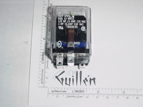 Jacuzzi 2021000; Quanta Pre UL; Relay 15 amp; Unfinish; Discontinued Product