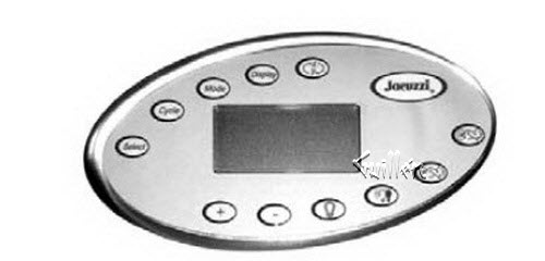 Jacuzzi 20318-001; J-400; control panel 2006+ 2-pump 60 hz; in Unfinish