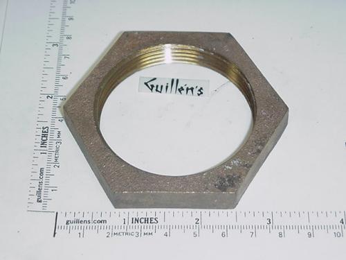 Jacuzzi 2205000;; 2"""" brass heater nut for 2209000; Unfinish; Discontinued Product