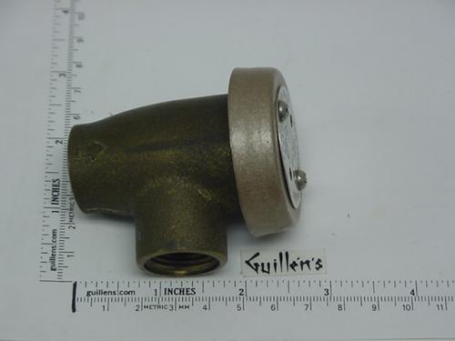 Jacuzzi 2355000;; 1/2" fip 90 degree atmosphere anti sifon valve vacuum breaker; Unfinish