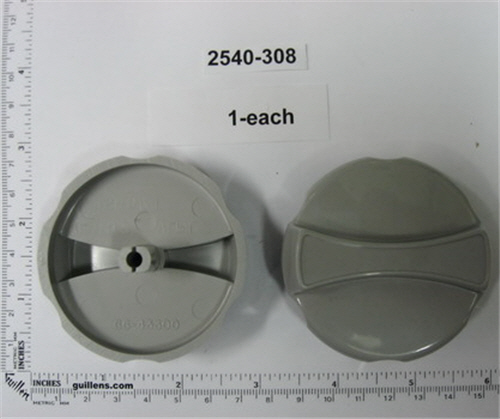 Jacuzzi 2540-308; ; diverter handle kit raised valve; in Silver