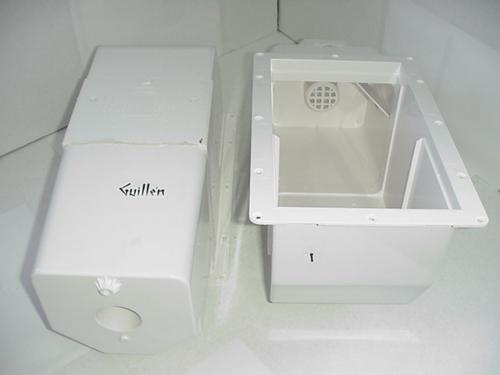 Jacuzzi 2540-385; ; body front load skimmer/ filter; in Unfinish