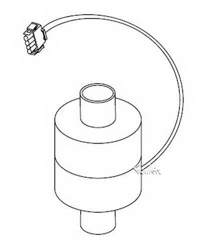 Jacuzzi 2560-151; ; blower air with plug 240 volt 50 / 60 hz; in Unfinish
