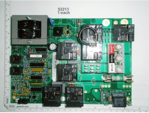 Jacuzzi 2600-010; Echo; circuit board spas; in Unfinish