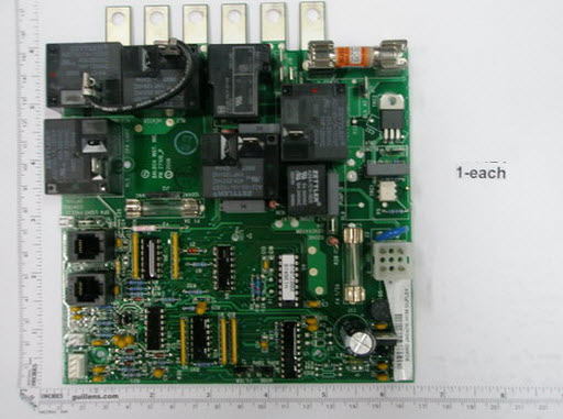 Jacuzzi 2600-015; ; circuit board 2 speed pump analog duplex   2500-080   non-returnable