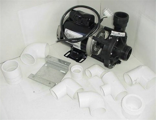 Jacuzzi 2600-110; ; pump assembly retrofit ( K1 ) 1/15 hp 220 / 230 volt circulation pump; in Unfinish   6000-907