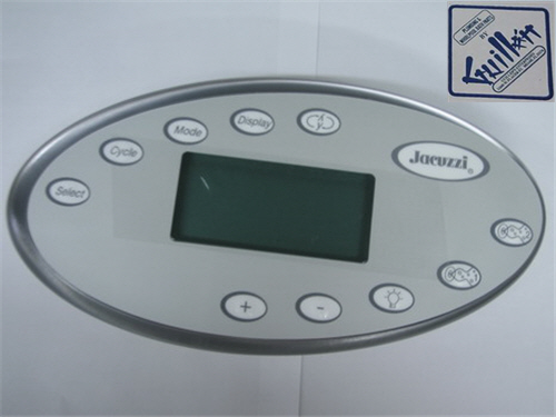 Jacuzzi 2600-323; J-300; control panel lcd Jacuzzi 2-3 pump; in Unfinish  2600-303; 2600-325