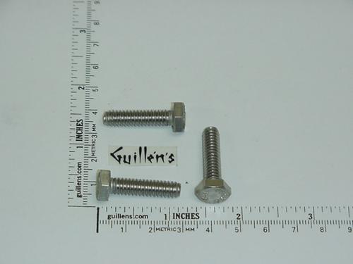 Jacuzzi 3945832;; Bolt hex 1/4 20 x 1 l motor mounting screw; Unfinish