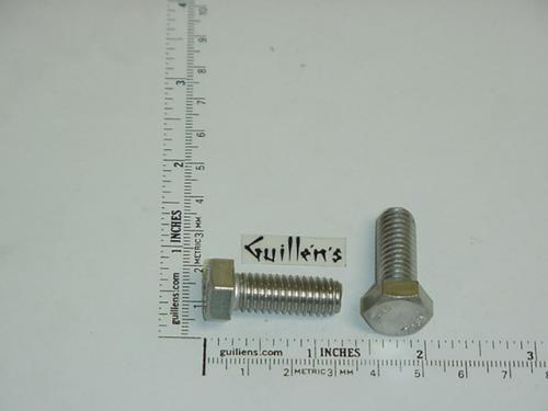 Jacuzzi 3953832;; Bolt hex 3/8 for pump screw; Unfinish