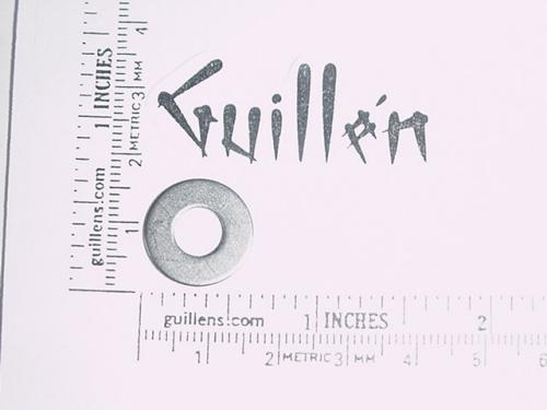 Jacuzzi 3982832;; Washer 1/4 flt type aplnwdser motor mounting screw; Unfinish