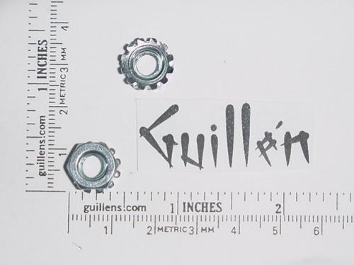 Jacuzzi 4034832;; Nut locking hd kep typ1/4 20; Unfinish