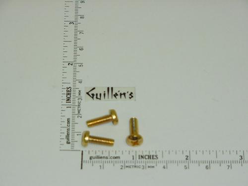 Jacuzzi 4043828; HTA Jet; Screw phpm # 8 32 x.50"""" long; in Gold; Discontinued Product