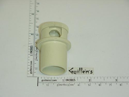 Jacuzzi 4117914;; Original air volume control knob cap assembly; in Almond; Discontinued Product