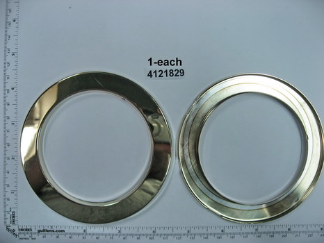 Jacuzzi 4121829; HTA Jet; Face ring trim; in Bright Brass   1838829   ; Discontinued Product - Use Jacuzzi 4121XXX