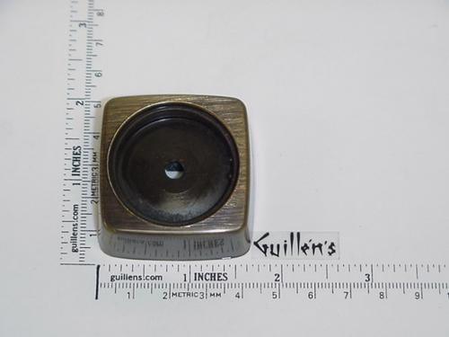 Jacuzzi 4127847; Water Rainbow; Square metal handle; in Antique Brass; Discontinued Product