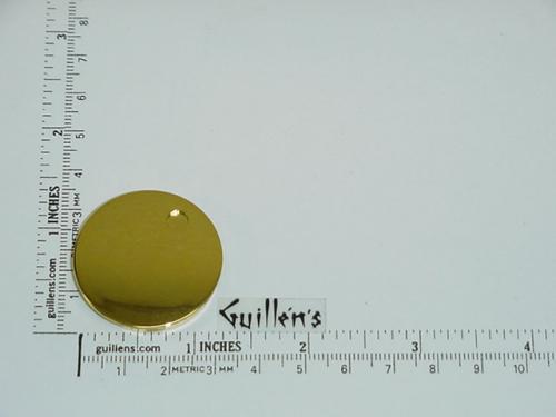 Jacuzzi 4128828;; Square metal handle insert blank (diverter); in Gold; Discontinued Product