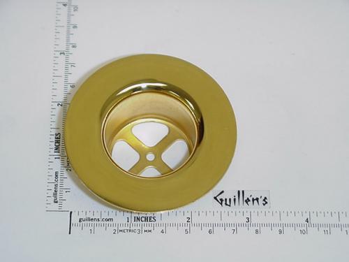 Jacuzzi 4131828;; Pup up drain waste flange; in Gold; Discontinued Product