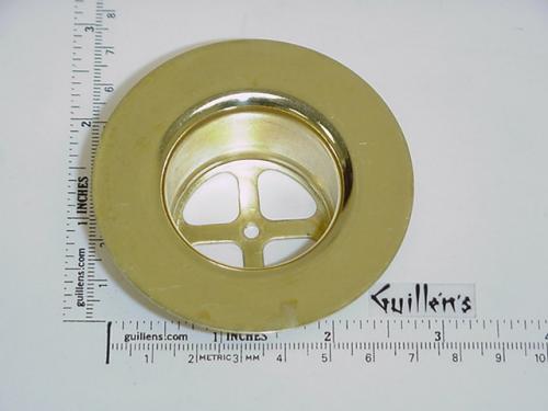 Jacuzzi 4131829;; Pup up drain waste flange; in Bright Brass - Use Watco 68190-PB Retro-fit