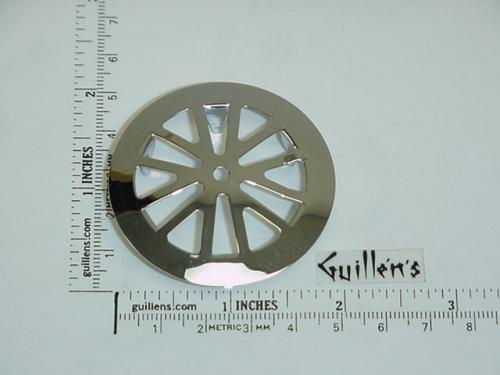 Jacuzzi 4132827;; Pup up drain waste strainer; in Chrome