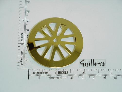 Jacuzzi 4132828;; Pup up drain waste strainer; in Gold; Discontinued Product