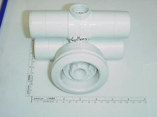 Jacuzzi 4161REPL; HTB Jet; Alternate replacement Original; in White   4161000; 43-2999-08-R; 215-1250; 43058619R; 43068915R0; 43068915R; 13102009R000; 54-605-2500; 4163000; 4162000; 43299908  ; Discontinued Product